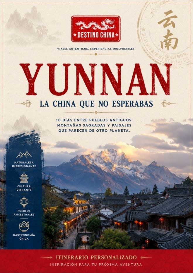 Itinerario de viaje de Yunnan.